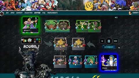 The Demon Battles in Splinterlands- The Best Blockchain Game!