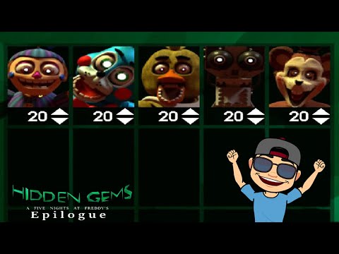 CUSTOM NIGHT | HIDDEN GEMS: A FIVE NIGHTS AT FREDDY'S EPILOGUE | CHAPTER 1 | | FNAF FAN GAME 2018 |