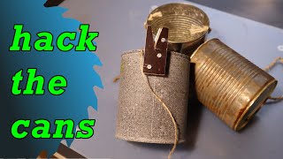 Hack The Cans What To Use Old Cans For And How To Age Them The Easy Way. Diy And Upcycling.