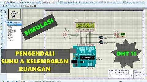 Simulasi Sistem Pengendali Suhu dan Kelembaban Ruangan Menggunakan Arduino dan Sensor DHT 11