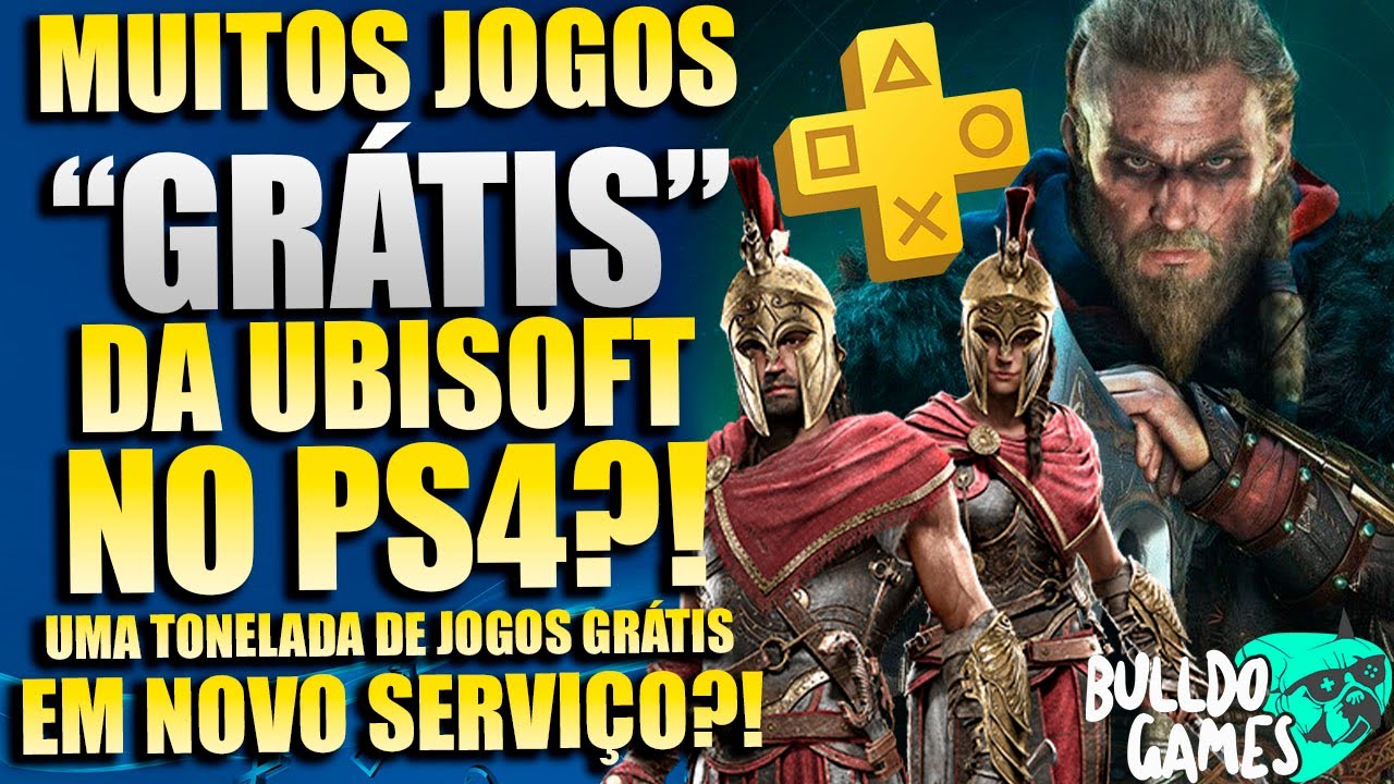 MUITOS JOGOS ''GRÁTIS'' DA UBI NO PS4 e PS5 !!! UMA TONELADA DE JOGOS GRÁTIS VÃO CHEGAR NO PS4 ?!