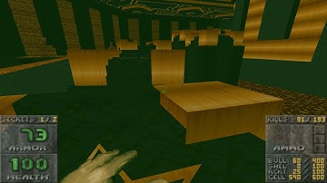 Doom 2 NoMonochrome Level 6 UV Max with Beautiful Doom (Commentary)