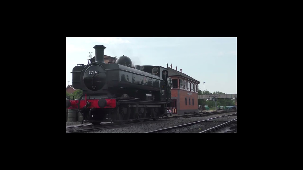GWR 5700 Class - Pannier Tank - No.7714 - Kidderminster - Severn Valley Railway 