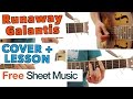 ► Runaway - Galantis ★ Guitar Cover ★ Lesson ★ Tutorial