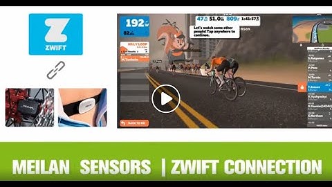 Meilan Sensor and HRM | The way on how to pair with Zwift