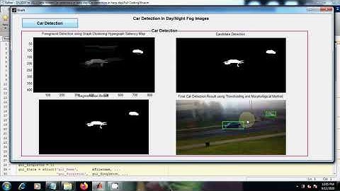 Car Detection In Day/Night Fog Images | Image Processing Projects | MATLAB | Dehazing
