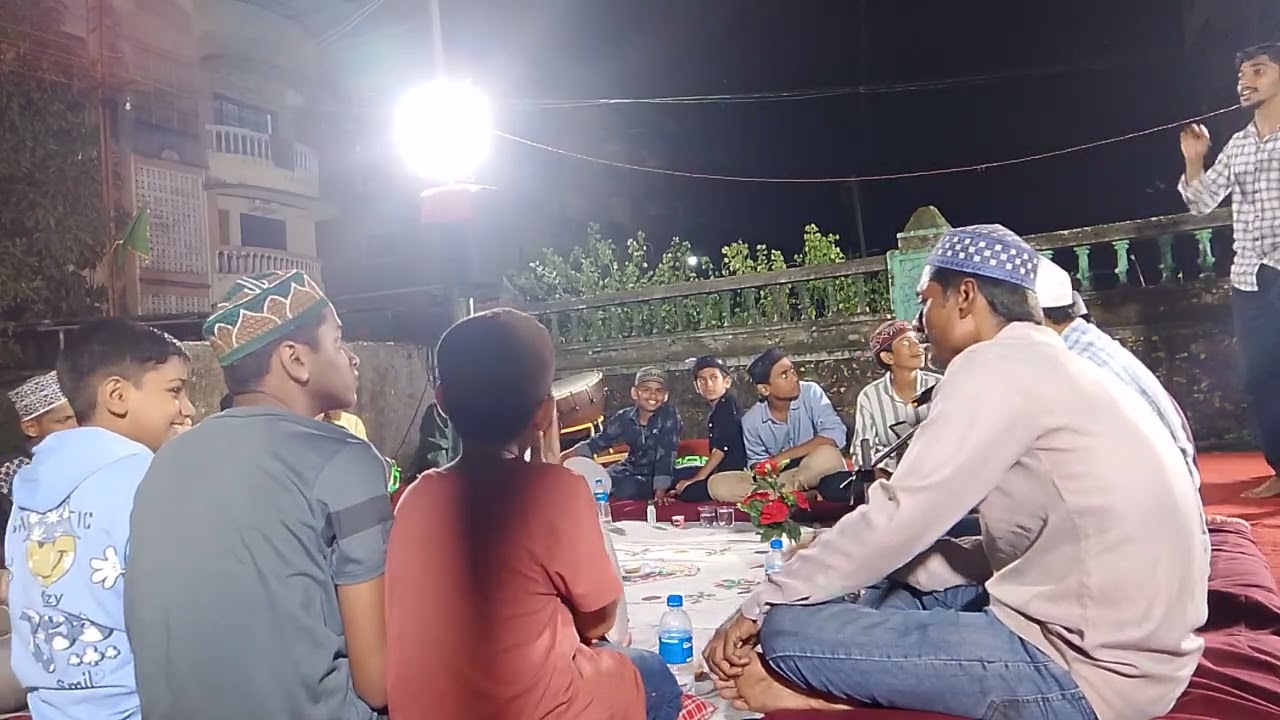 Mefil e Gyarvi ratib by zameer Khalfe group at Bhoste Khanqah