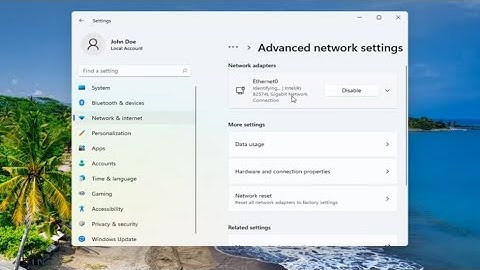 How To Disable or Enable Network Adapter In Windows 11 [Tutorial]
