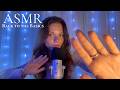 ASMR Mouth sounds Wet & Dry + Hand Movements & Visuals ♡