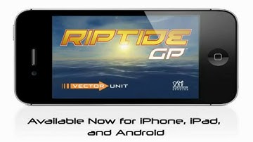 Riptide GP iOS Launch Trailer