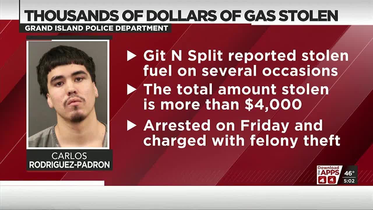 Man accused of stealing more than $4,400 worth of gas from Grand Island ...