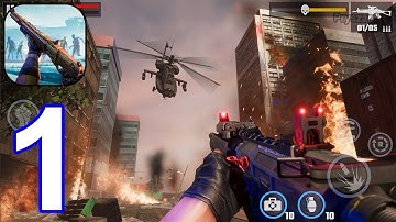 Zombie fire 3d : Gameplay Walkthrough Part 1 (IOS,Android)