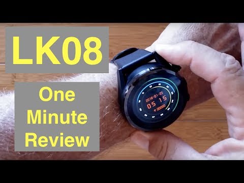 LOKMAT LK08 4G Android 7.1.1 3GB/32GB IP67 Waterproof Smartwatch: One Minute Overview