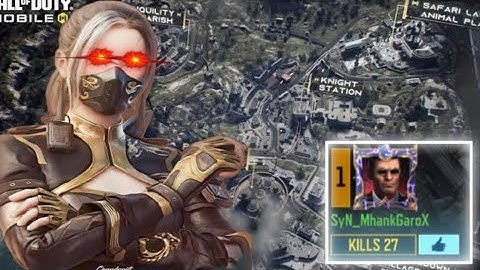 27 KILLS SOLO SQUAD ON KRAI MAP - CODM BATTLE ROYALE GAMEPLAY