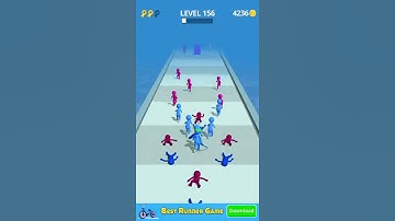 Join Clash 3d Game #shorts level 156 Defeat Gameplay Walkthrough #newgame2021 (iOS-Android)