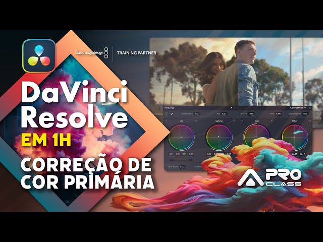 DaVinci Resolve em 1 hora - Parte 10 - Correção de Cor Primária