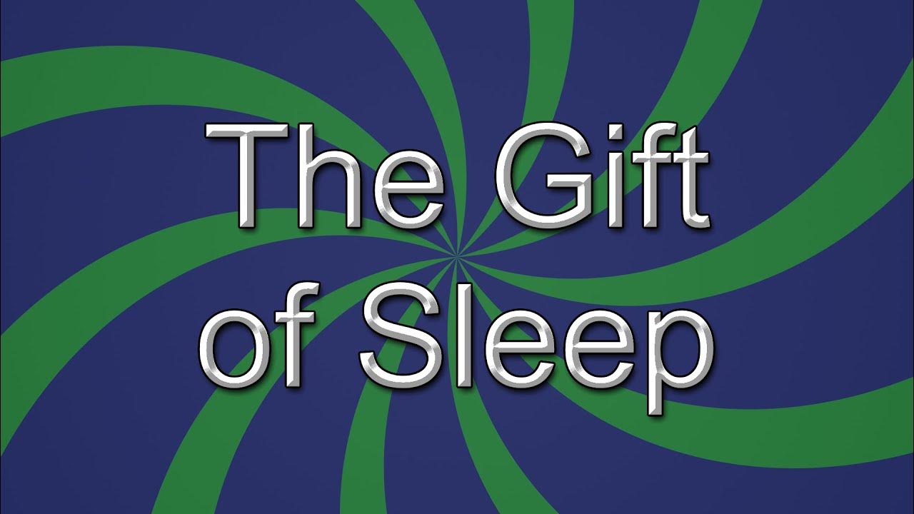 Gift of Sleep hypnotic bedtime fantasy spiral video YouTube