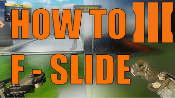 BO3 Tips Ep. 2 The F-Slide (Levitate on Walls)