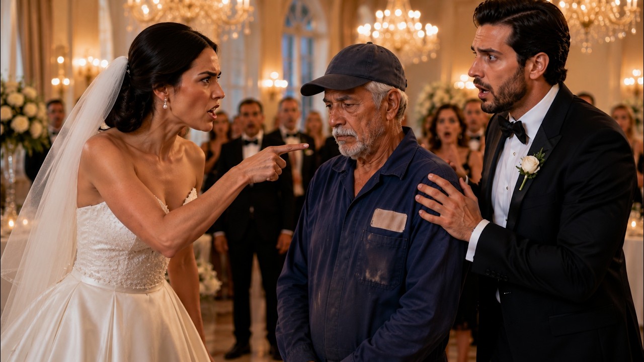 La Novia Humilló al Conserje… Hasta Que el Novio Susurró Una Sola Palabra