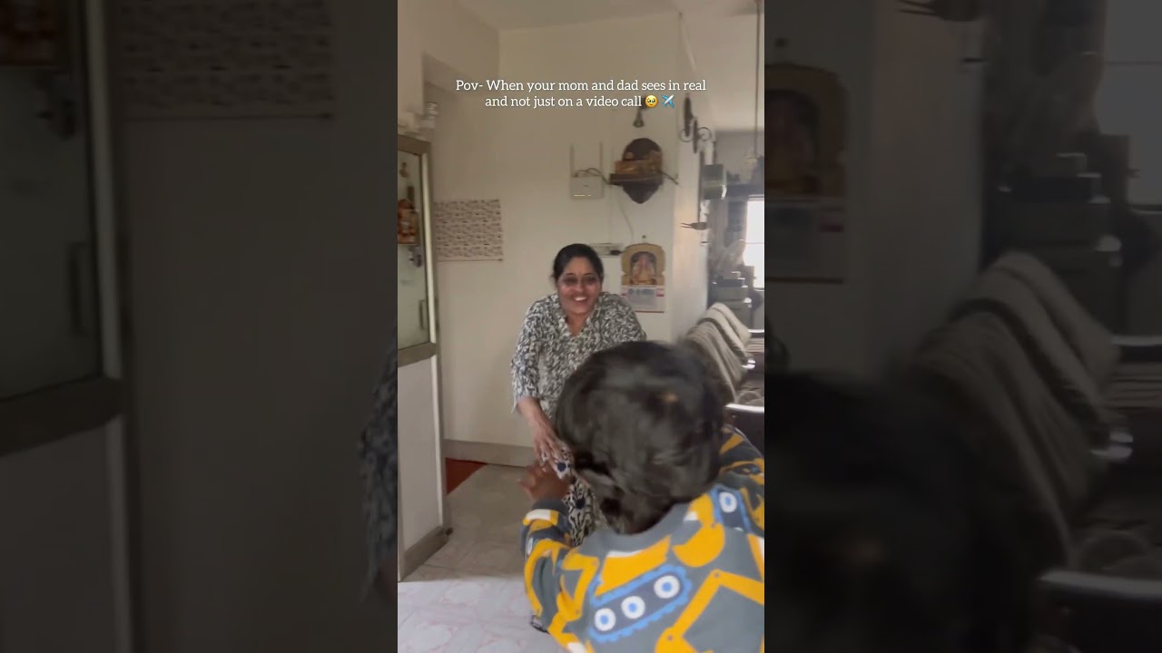 💥A surprise visit to see my parents in Chennai 🤩✈️ 