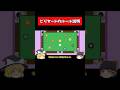 2分でわかるビリヤードのルール！#ビリヤード #ゆっくり解説