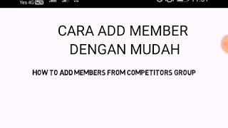 TELEGRAM - CARA TAMBAH 9000x  MEMBER dalam group secara percuma GUNA software 2020 TANPA HAD | screenshot 2