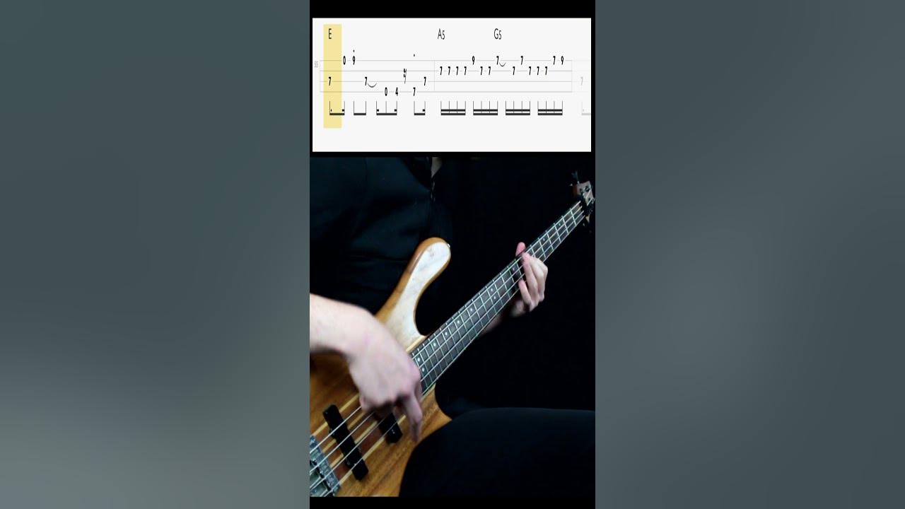 Ramble On (Chorus) #bass #cover #tabs