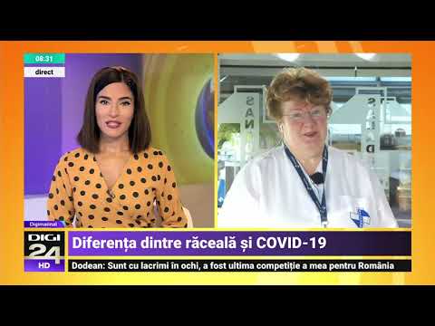 Infecțiile acute de căi respiratorii superioare – Dr. Corina Cîlcic | SANADOR