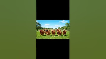 Thumbnail of hens dancing on song funny video #music #song #viral #shortvideo #sapphire