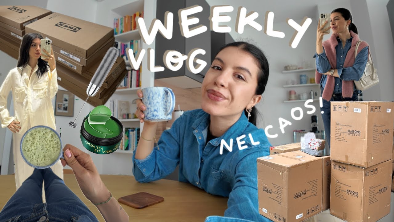 vlog | ho cambiato TUTTO in casa!🫢 HAUL arredi, preferiti di Amazon, Pilates, Outfit & Cheratina