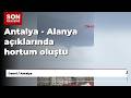 Antalya - Alanya açıklarında hortum oluştu