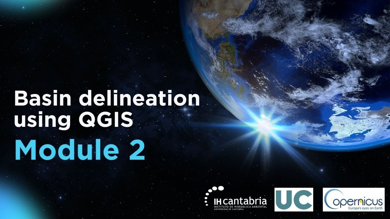 Module 2.2. Basin delineation using QGIS - YouTube