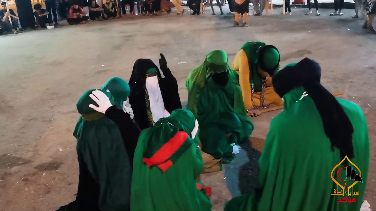 مشهد تمثيلي لأستشهاد السيدة خولة بنت الامام الحسين عليهم السلام|موكب سبايا الطف