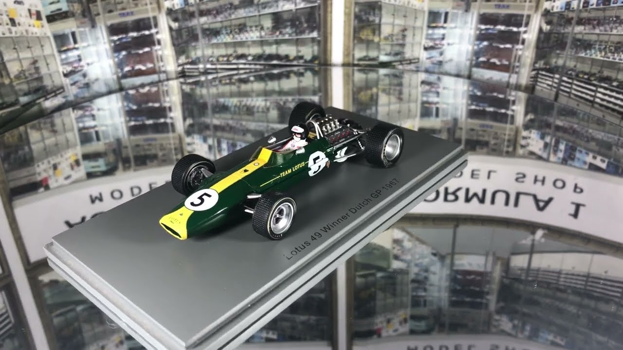 Spark 1/43 Jim Clark Lotus 49 Cosworth DFV Winner Dutch GP 1967