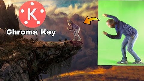 Chroma key green screen Video Edit in Kinemaster in Android, Background Composition