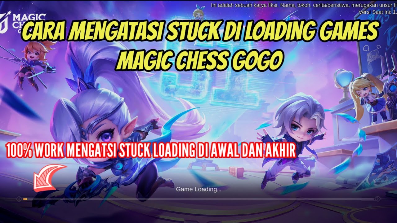 CARA MENGATASI MAGIC CHESS GOGO STUCK DI LOADING - YouTube