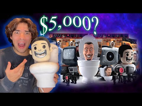 I spent TOO MUCH Money on SKIBIDI TOILET Toys