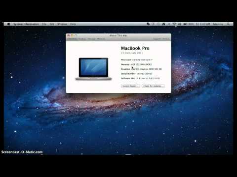 Video: How To Check Memory On Mac (storage And RAM)