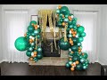 Balloon Garland DIY | Tutorial | How To | St  Patrick's day inspired