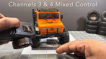 Dumbo Rc Mini Radio: Built-in Winch Control Demo #dumborc #nsdrcRS40NanoServoWinch