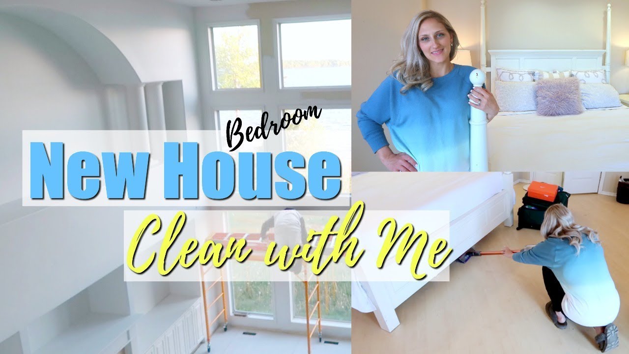 CLEAN WITH ME 2019 ~ NEW HOUSE (FINALLY!!!) BEDROOM CLEANING MOTIVATION