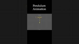 Basic Pendulum Animation in Maya #mayaanimation #3danimation #3dart