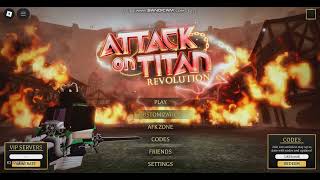 Aot Revolution All New Update 3 Codes April 2025