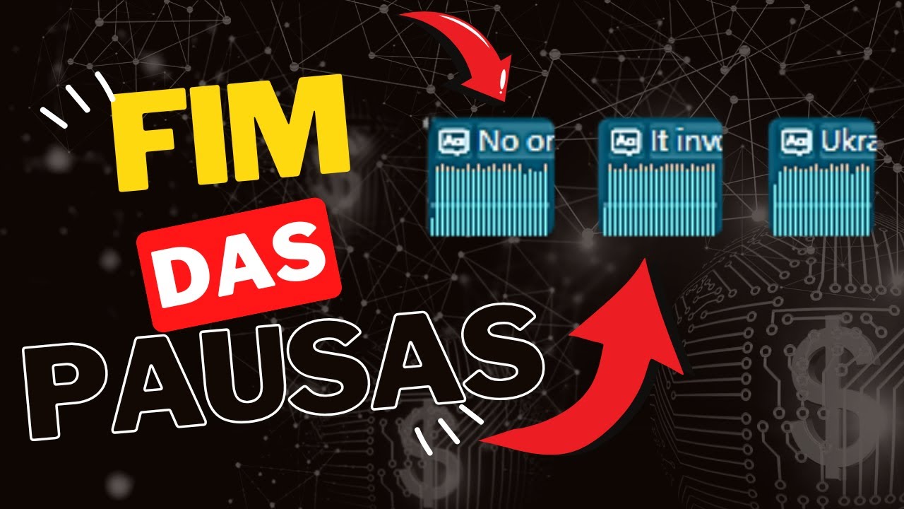 O MELHOR Jeito de Remover Silêncios do Áudio no CapCut com 1 Clique!