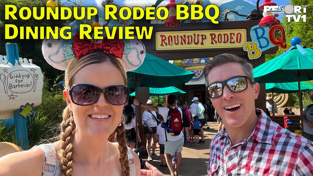 Roundup Rodeo BBQ Dining Review & Hollywood Studios Fun With Friends! - Walt Disney World 2023