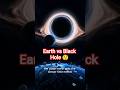 What If Earth Was Near a Black Hole? 😨 #shorts