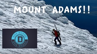 Dos Bozos Ski the Southwest Chutes of Mount Adams