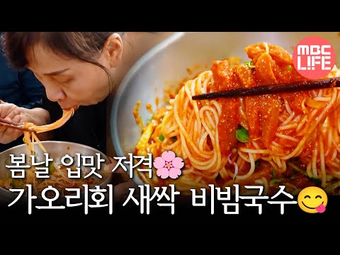 [오늘 N] <strong>봄날</strong> 입맛 저격🌸 가오리회 새싹 비빔국수 한 입에 냠😋, MBC 250402 방송