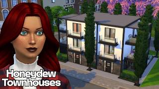 I made a "townhouse" for my Not So Berry sims