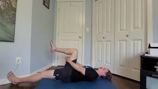 Supine Active Hamstring Stretch